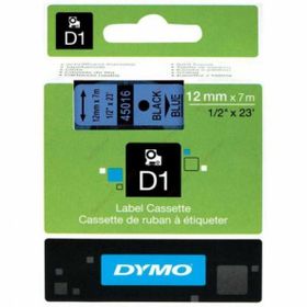 Dymo 45016 D1 Mavi Siyah 12 mm x 7 mt Şerit