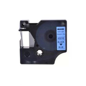 Dymo 45016 Mavi-Siyah D1 12 mm x 7 m Muadil Yedek Şerit