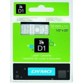 Dymo 45020 D1 12x7 m Şeffaf Beyaz Şerit