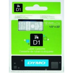 Dymo 45020 D1 12x7 m Şeffaf Beyaz Şerit