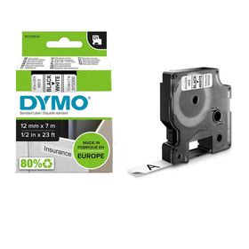 Dymo 45713 45013 D1 Beyaz Siyah Şerit