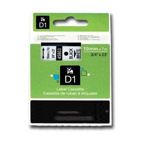 Dymo 45803 Beyaz-Siyah Muadil Etiket