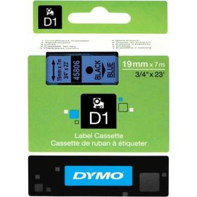 Dymo 45806 Mavi-Siyah D1 19 mm x 7 m Muadil Yedek Şerit