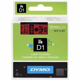 Dymo 45807 Kırmızı-Siyah D1 19 mm x 7 m Muadil Yedek Şerit