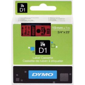 Dymo 45807 Kırmızı-Siyah D1 19 mm x 7 m Muadil Yedek Şerit