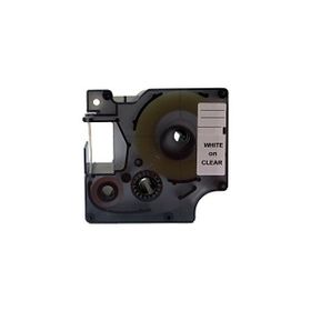 Dymo 45810 Şeffaf Beyaz 19 mm x 7 m D1 Yedek Şerit