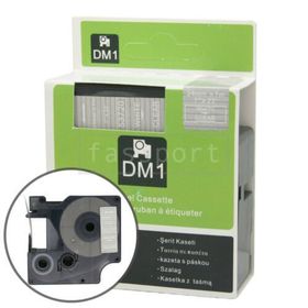 Dymo 53720 Şeffaf Beyaz 24 mm x 7 m D1 Yedek Şerit