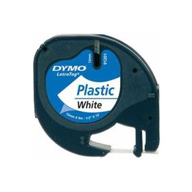 Dymo 59422 Letratag 12x4 Beyaz Plastik Şerit