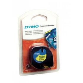 Dymo 59423 Letratag 12x4 Sarı Plastik Şerit