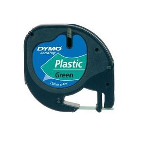 Dymo 59425 Letratag 12x4 Yeşil Plastik Şerit