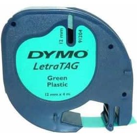 Dymo 59425 Letratag 12x4 Yeşil Plastik Şerit