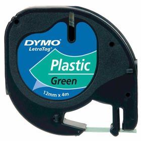 Dymo 59425 Letratag 12x4 Yeşil Plastik Şerit