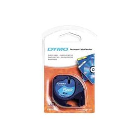 Dymo 59426 Letratag 12 mm x 4 mt Mavi Plastik Şerit