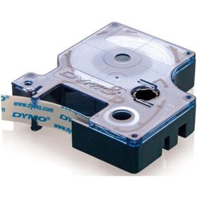 Dymo 718070-16960 D1 Permanentpol Siyah-Beyaz 19x5.5 m Şerit Etiket