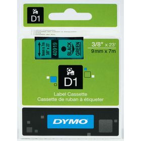 Dymo 720740-40919 D1 Yeşil-Siyah 9x7 m Şerit