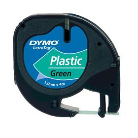 Dymo 721640-59425 Letragat Yeşil 12x4 m Plastik Şerit