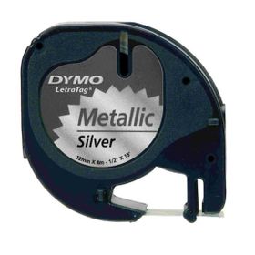 Dymo 721730-59429 Letragat Gri 12x4 m Metalik Şerit