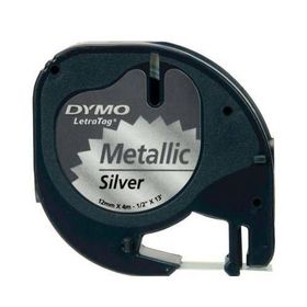 Dymo 721730-59429 Letragat Gri 12x4 m Metalik Şerit