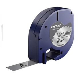 Dymo 721730-59429 Letragat Gri 12x4 m Metalik Şerit