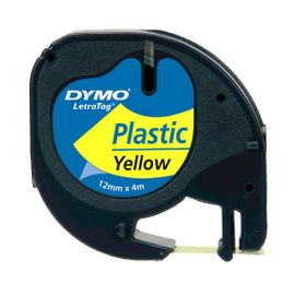 Dymo 91202 12 mm x 4 m Sarı Şerit
