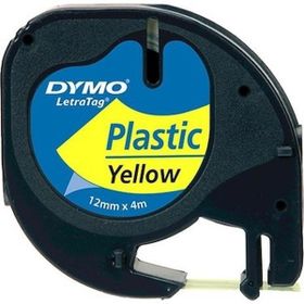 Dymo 91202 12 mm x 4 m Sarı Şerit