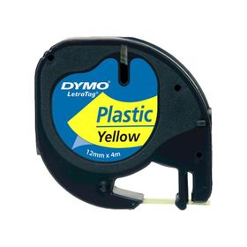 Dymo 91202 12 mm x 4 m Sarı Şerit