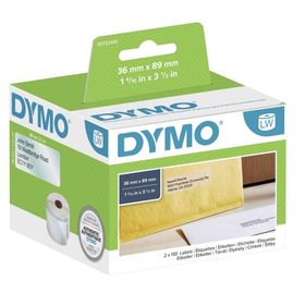 Dymo 99013 36x89 LW Şeffaf Geniş Adres Etiketi