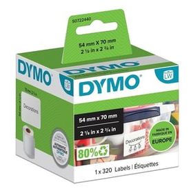 Dymo 99015 LW 320'li Paket 70x54 mm Disket Etiketi