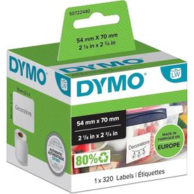 Dymo 99015 LW 320'li Paket 70x54 mm Disket Etiketi