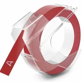 Dymo Junior Omega 3D Kırmızı 9 mm x 3 mt Yedek Şeridi