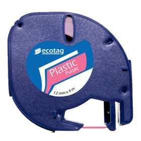 Dymo Letratag Muadili Pembe 12 mmx4 m Plastik Serit Etiket