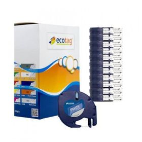 Dymo Letratag Muadili Şeffaf 12 mmx4 m Plastik Serit Etiket