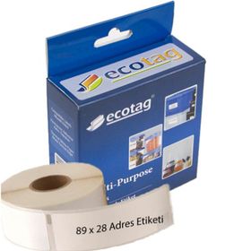 Dymo Muadili 89x28 mm 260 Adet Adres Etiketi