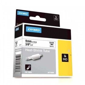 Dymo RhinoPro 18053 Beyaz-Siyah 9 mm x 1.5 m Şerit