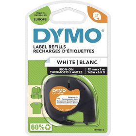 Dymo S0718850 LetraTag Transfer 12 mm x 2 mt Beyaz Renk Etiket Şeriti