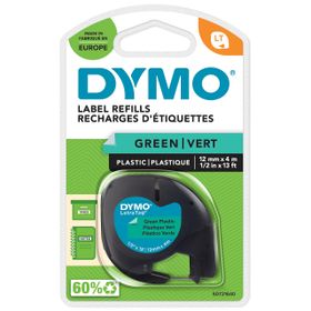 Dymo S0721510 12 mm x 4 mt Yeşil LetraTag Kağıt Şerit