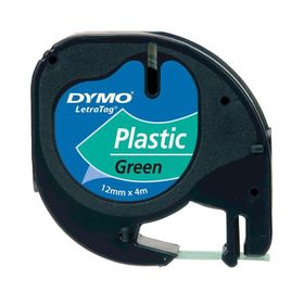 Dymo S0721640 Yeşil 12mmx4m Letratag Plastik Şerit