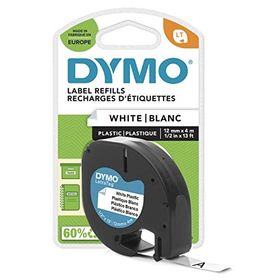 Dymo S0721660 LetraTag Plastik Şerit 12 mm X 4 mt Beyaz