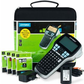 Dymo S0915480 LM 420P Etiket Makinesi ve 4 D1 Etiket Çantalı Kit