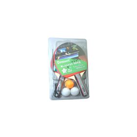 Dynamic 1DYAK8500D 2 Raket 3 Top Set Kırmızı Unisex Masa Tenisi Seti