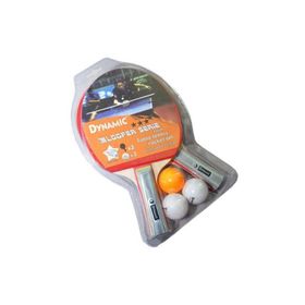 Dynamic 1DYAK8500D 2 Raket 3 Top Set Kırmızı Unisex Masa Tenisi Seti