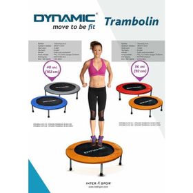 Dynamic 90 cm Turuncu Trambolin