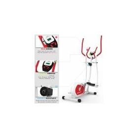 Dynamic E16 Kondisyon Bisikleti White Premium Manyetik Eliptik