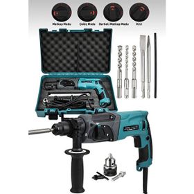 Dynamic Max 4200W Extra Güçlü Metal Şanzıman Profesyonel Kırıcı Delici Hilti 5 Uç Matkap