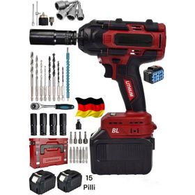 Dynamic Max Alman 950NM 996VX 20AH Akülü Torklu Somun Bijon Sökme Takma Sıkma Kömürsüz Matkap