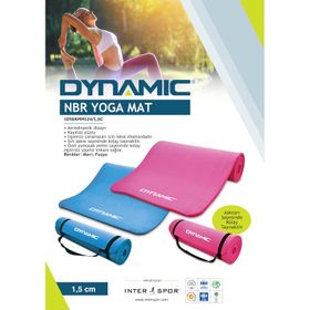 Dynamic Nbr Mavi 1.5 cm Pilates-Yoga Minder Mat