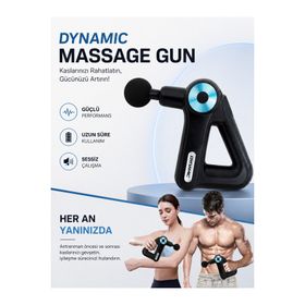 Dynamic Şarjlı Titreşimli Kas Rahatlatıcı Sporcu Masaj Aleti