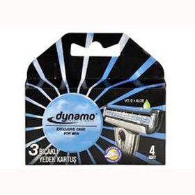 Dynamo 3 Bıçaklı Yedek Tıraş Bıçağı Kartuş