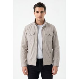 Dynamo 8007 BGL-ST05336 Taş Erkek Mevsimlik Kanvas Spor Mont