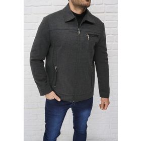 Dynamo 9050 Erkek Füme Yün Karışımlı Kaşe Mont